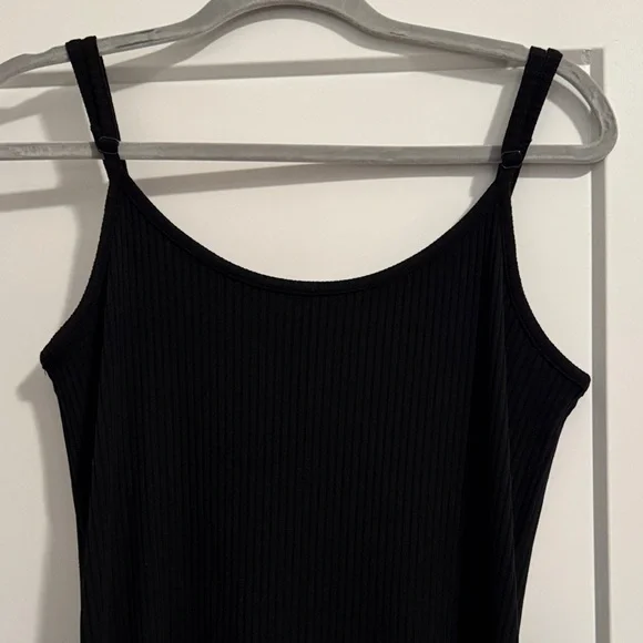 Black Spaghetti Strap Dress - Picture 2 of 4